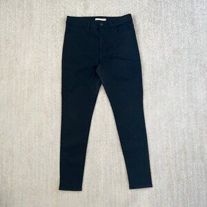 Levi’s 720 High Rise Super Skinny Jeans 31 Black